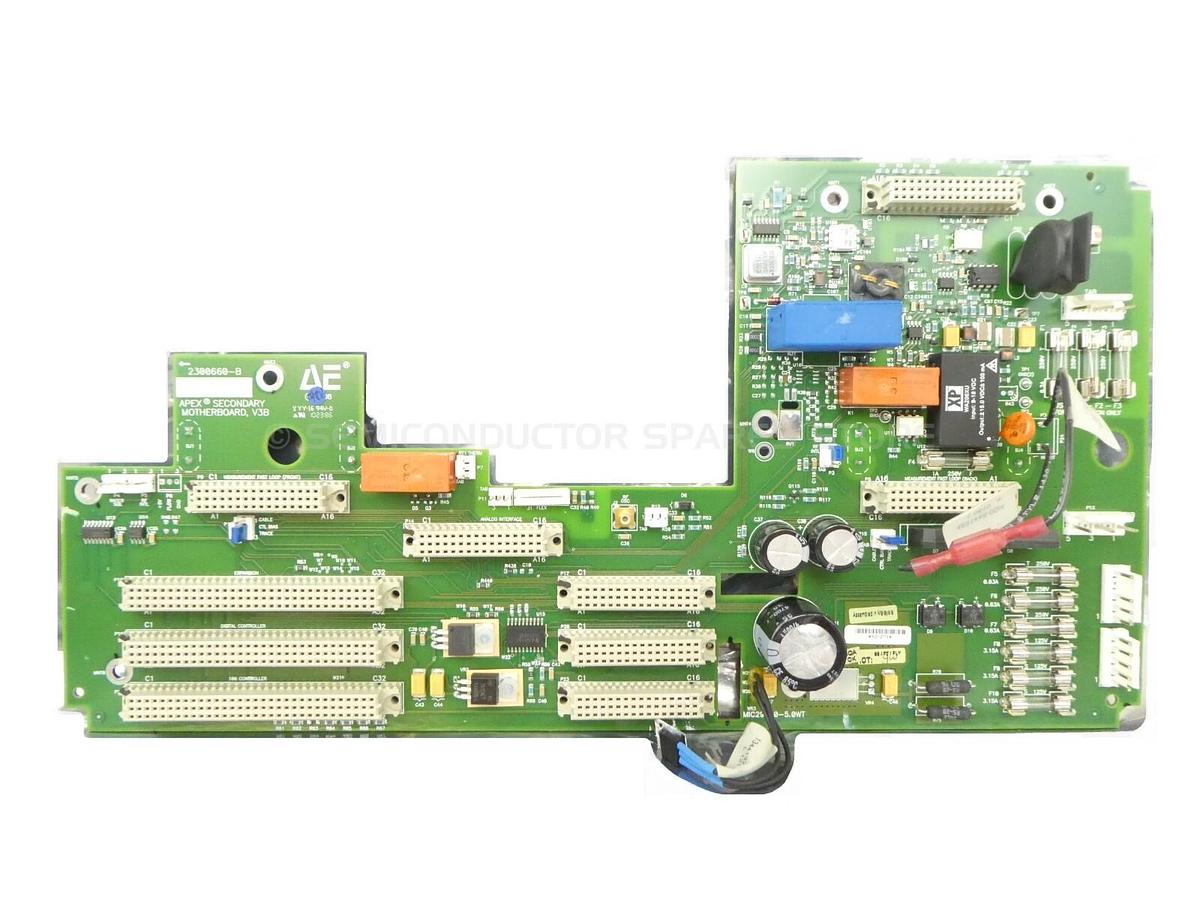 Used AE Advanced Energy 2300660-B Secondary Motherboard PCB V3B APEX 5513 Working