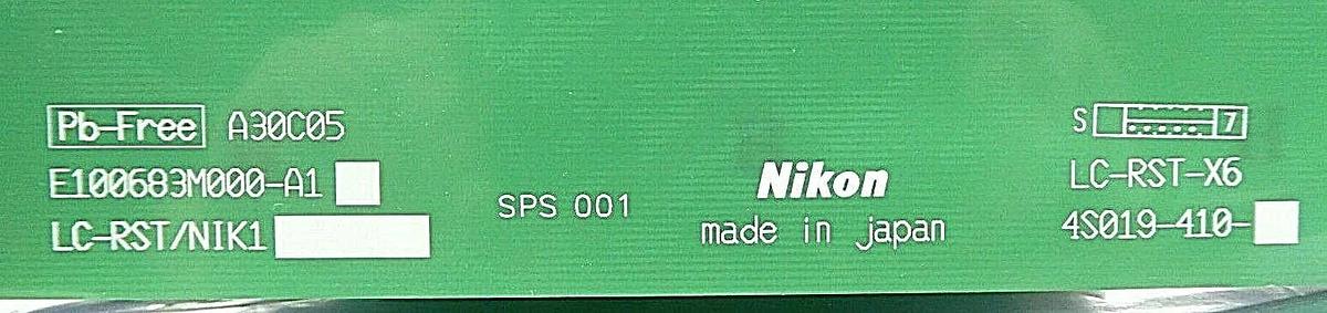 Used Nikon 4S019-410 PCB Card LC-RST-X6 E100683M000-A1 LC-RST/NIK1 NSR FX-601F Spare
