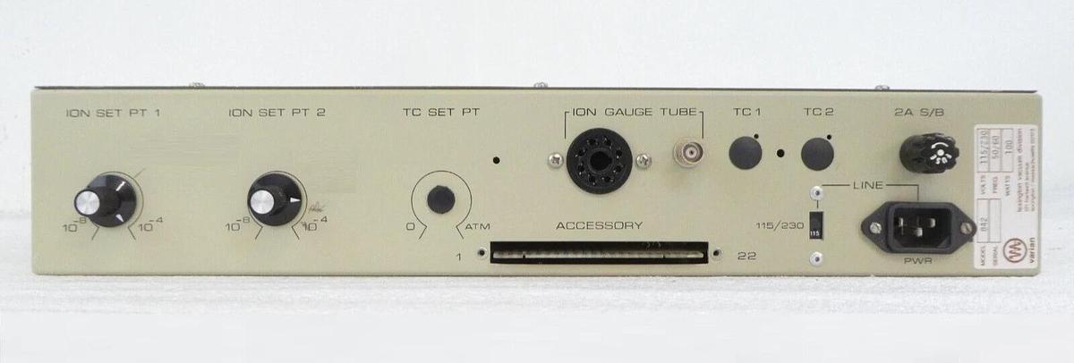 Refurbished Varian Semiconductor F6323001 842 Vacuum Ionization Gauge Controller Refurbished