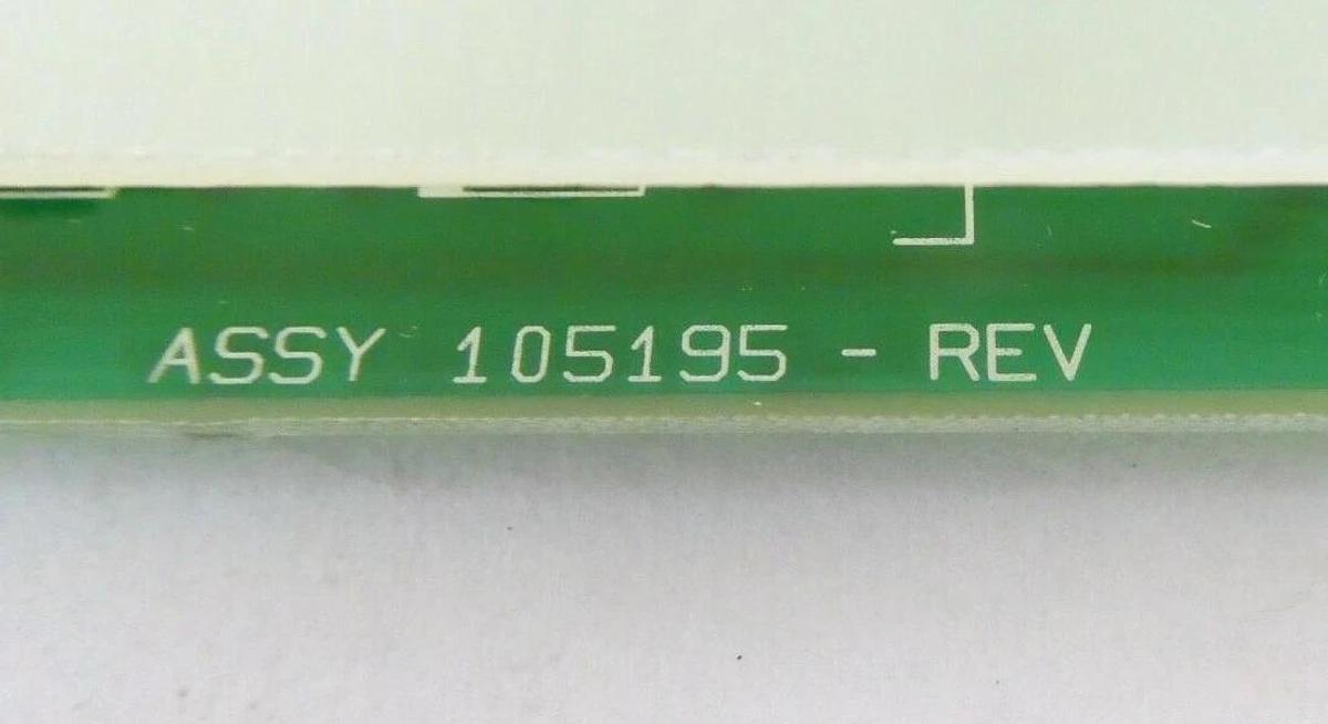 Used PL Pro-Log 105195 Medium Power DC PCB Card 7501 Varian 350D Ion Implanter Spare