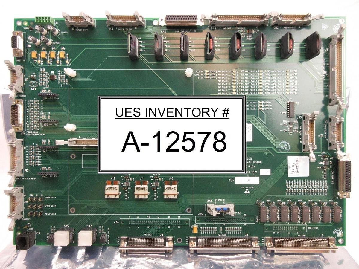 Used Delta Design 1935860-501 PXI-TC Interface Board PCB Rev. E Summit ATC Used