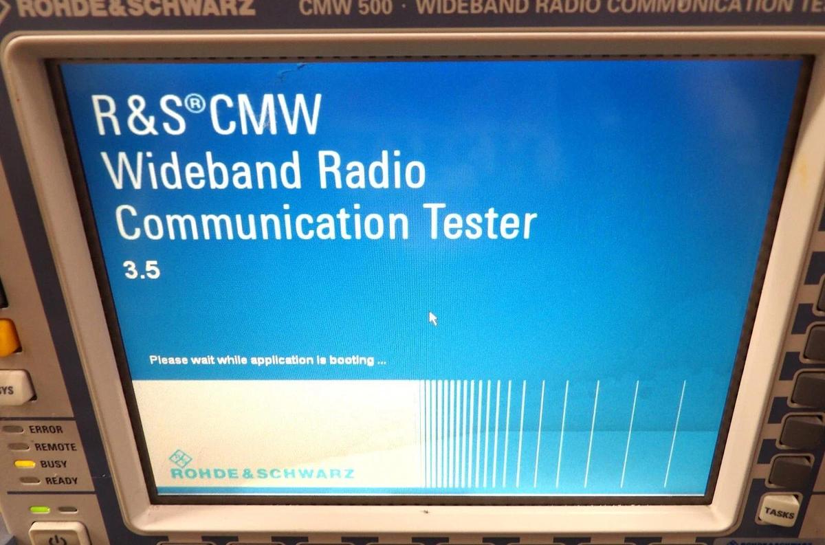 Used Rohde & Schwarz 1201.0002K50 Wideband Radio Tester CMW 500 Working