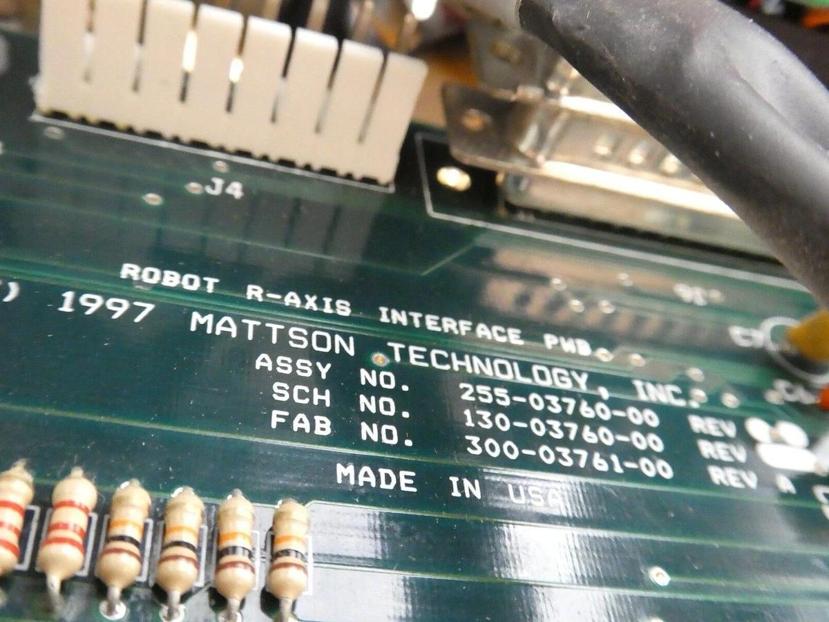 Used Mattson Technology Aspen III Robot Assembly 255-03762-00 255-03760-00 As-Is