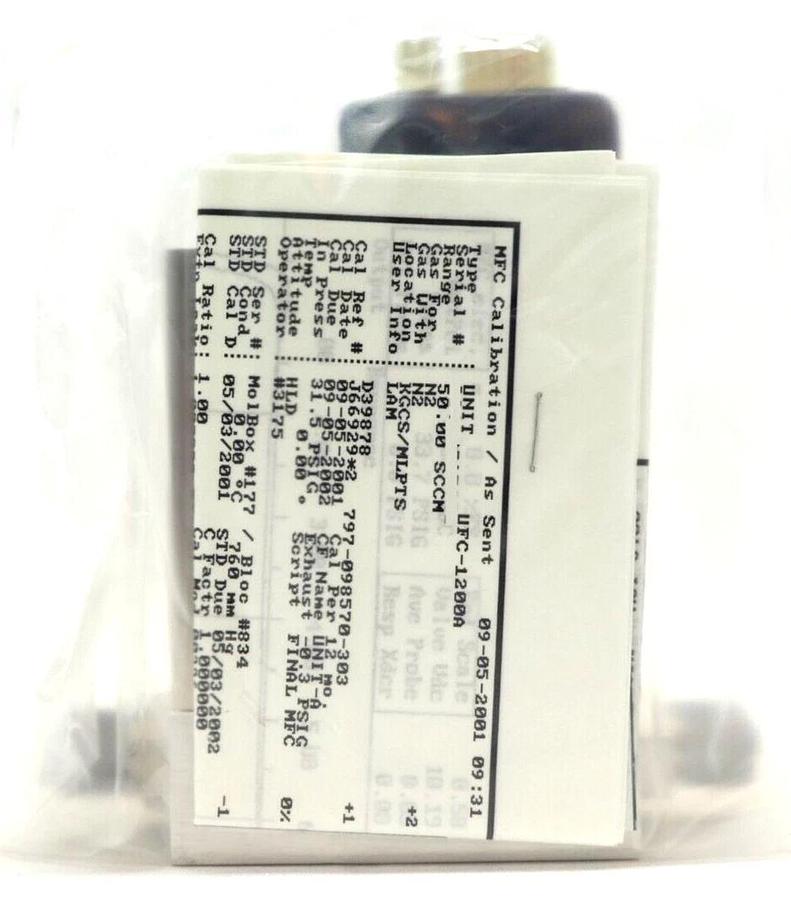 Refurbished Unit 1200-100042 MFC UFC-1200A 50 SCCM N2 Lam 797-098570-303 OEM Refurbished