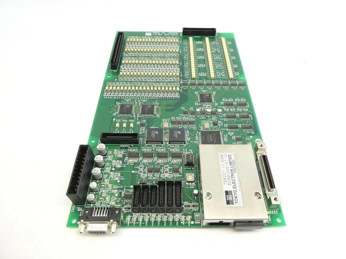 Used TEL Tokyo Electron OYDK-059 In/Out PCB IO CHEM #02 EC80-000157-12 Lithius Spare