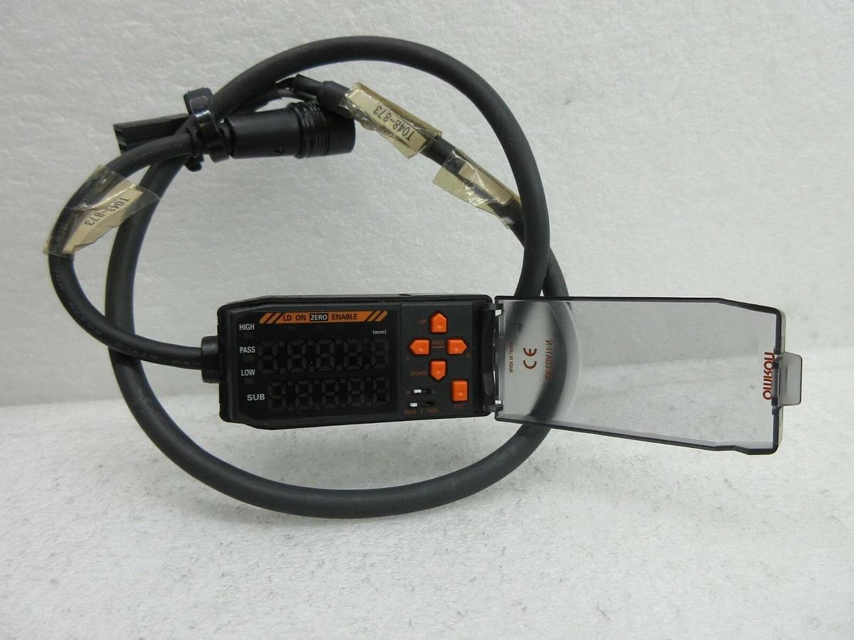 Used Omron ZX-LDA11-N Laser Sensor Amplifier ZX Series Used Working