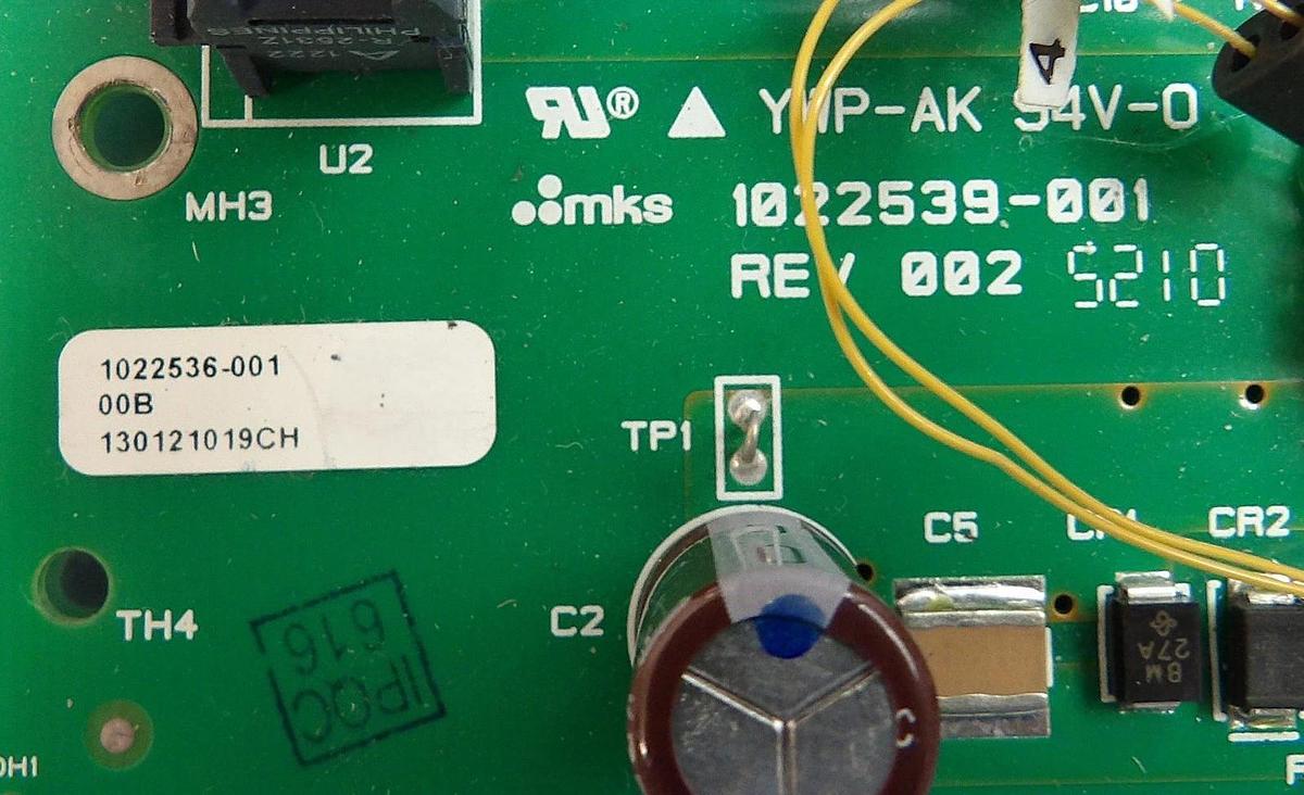 Used MKS Instruments 1022539-001 Generator PCB 1022536-001 Optima Working Surplus