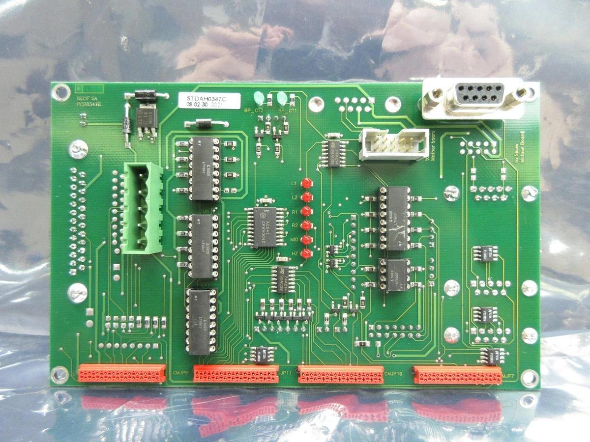 Used RECIF Technologies STDAH0347C Interface Board PCB PCB0347B Nikon NSR Working