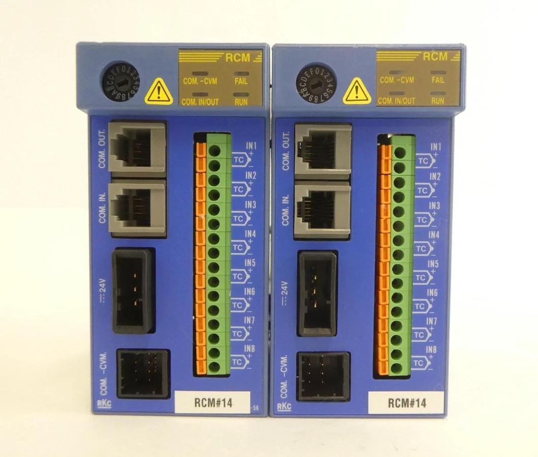 Used RKC Instrument RCM-B-K10-NNN*B Temperature Controller Reseller Lot of 6 Working