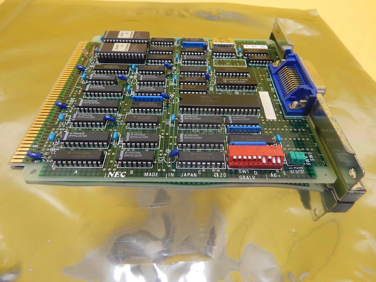 Used NEC PC-9801-29N Interface C Bus PCB Card FC-9801U Nikon OPTISTATION 3 Used