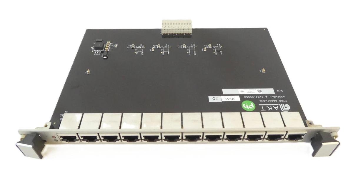 Used AKT 0104-55553 Zygo Backplane PCB Card 0114-55553 AMAT Working Surplus