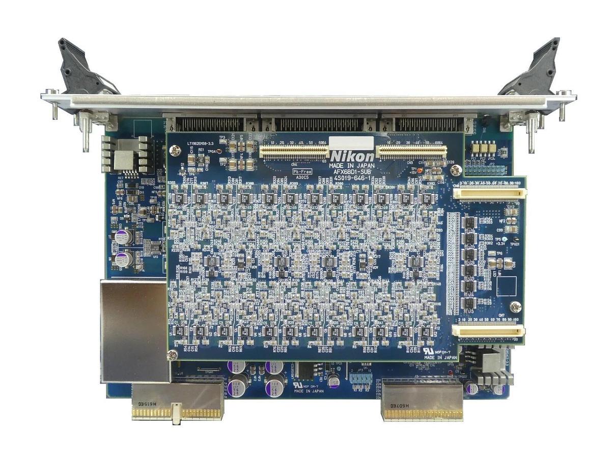 Used Nikon 4S085-883-1 PCB Card AFX6BD1 4S019-646-1 NSR FX-601F Damaged Connector