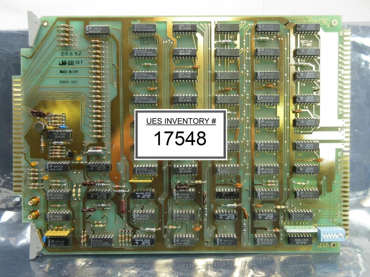 Used HP Hewlett-Packard 10762-60001 Comparator PCB Card ASML PAS 5000/2500 Used