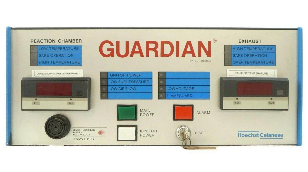 Used Hoechst Celanese GMA 9408 Guardian Reaction Chamber Controller Novellus As-Is