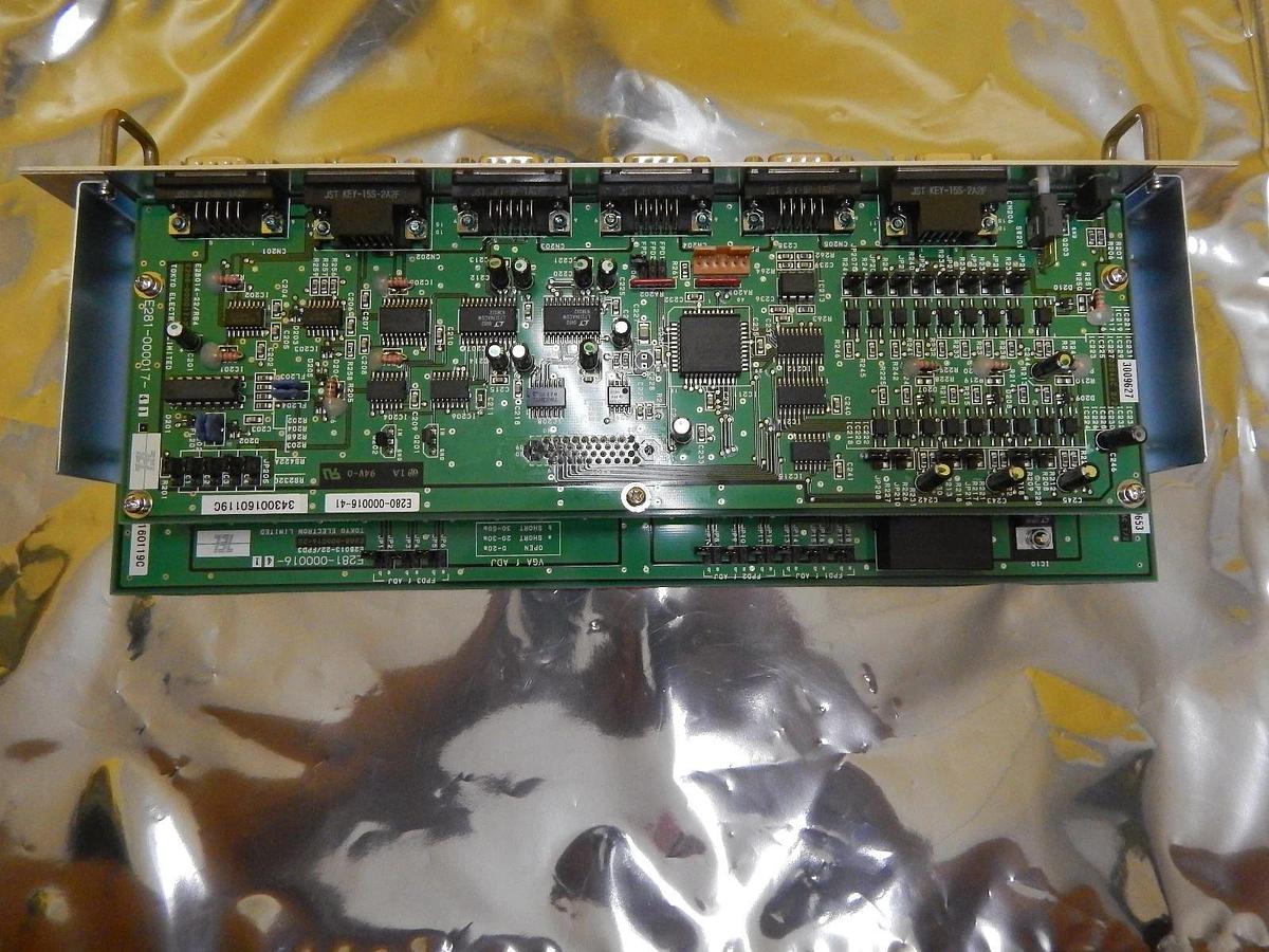 Used TEL Tokyo Electron E281-000016-41 FDP3 Display PCB Card T-3044SS Working Spare