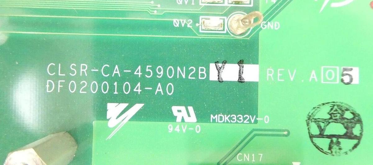 Used Yaskawa Electric CLSR-CA-4590N2BY1 Linear Motor PCB Nikon NSR Bent Pins Surplus