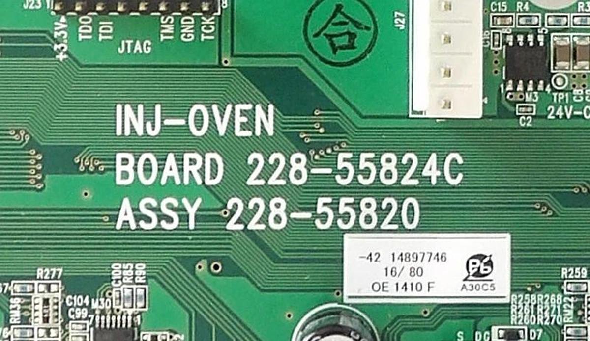Used Shimadzu 228-55820 INJ Oven Board PCB 228-55824C ExionLC Working Surplus