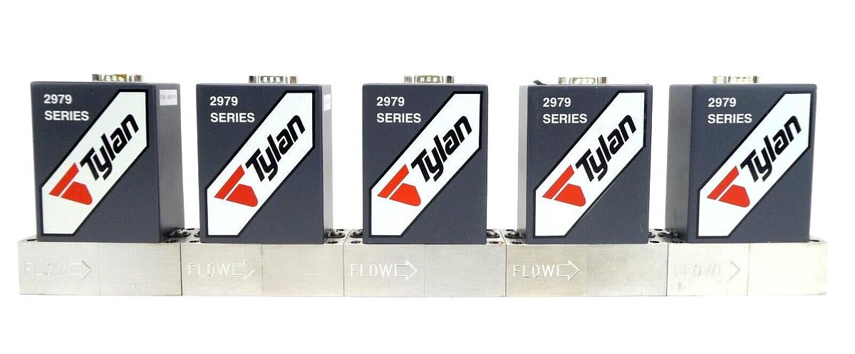 Used Tylan FC-2979MEP5 Mass Flow Controller MFC 100 SCCM CF4 Reseller Lot of 5 Spare