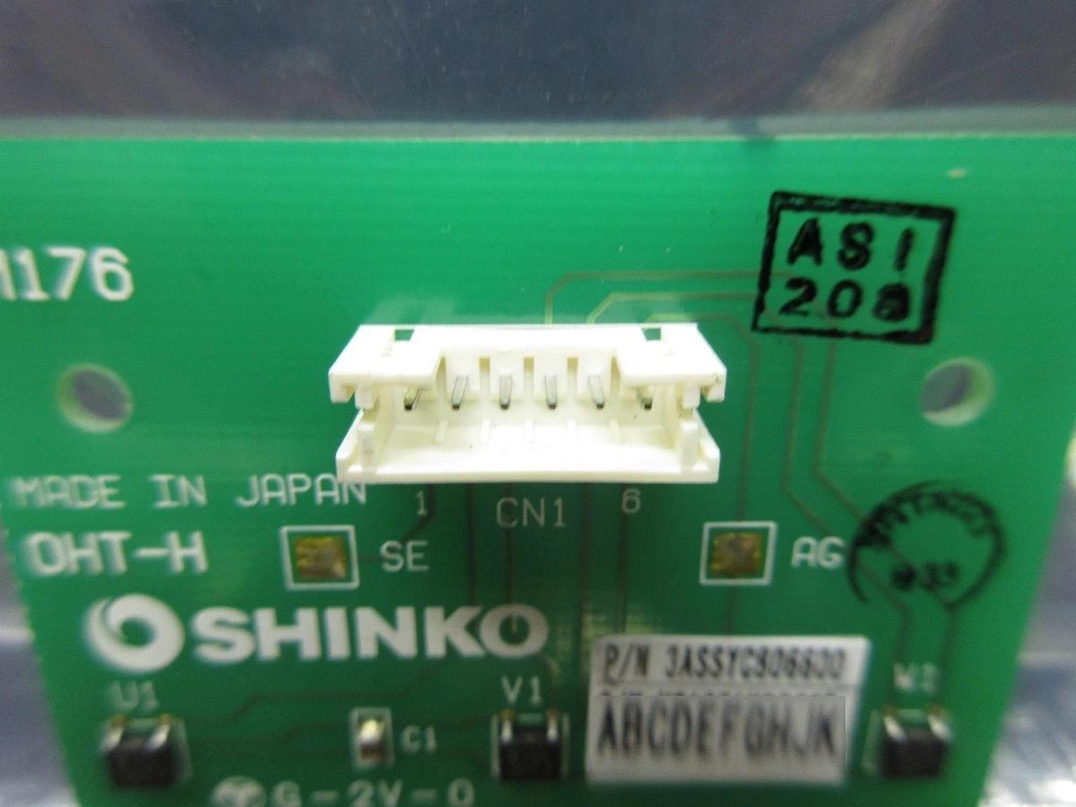 Used Shinko 3ASSYC806600 Interface Board PCB M176 Asyst VHT5-1-1 OHV Used Working