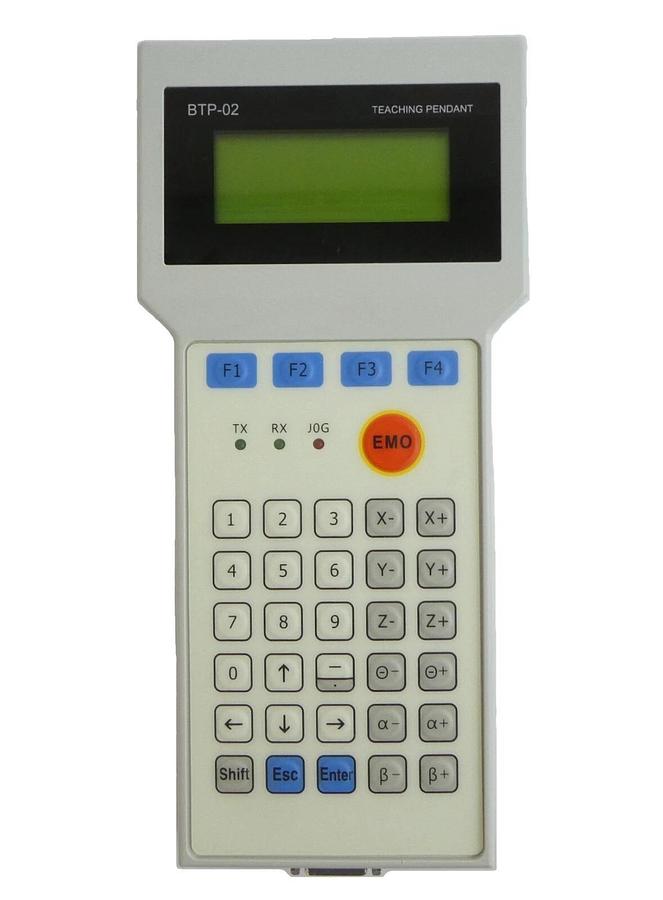 Used TES BTP-02 Robot Automation Hand Held Teaching Pendant Version 2.0 Working