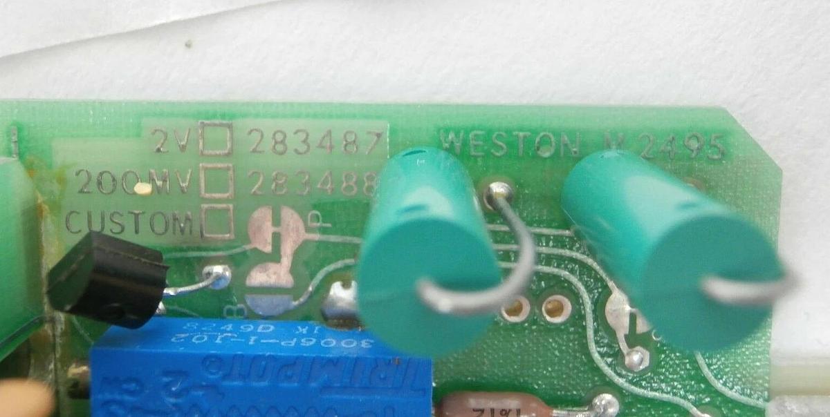 Used Weston 283451 RF Monitor Display Panel PCB 283452 AMAT 0220-03190 Working Spare