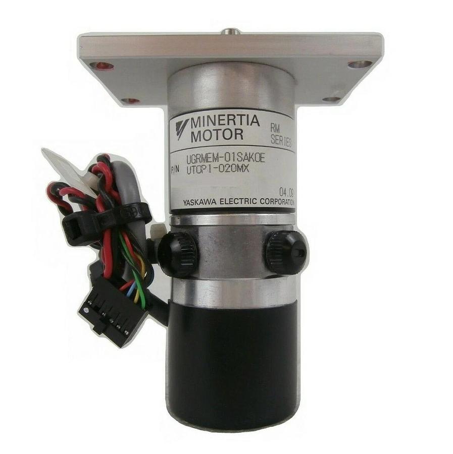 Used Yaskawa UGRMEM-01SAK0E Motor Minertia RM UTOPI-020MX Nikon NSR-S306C Working