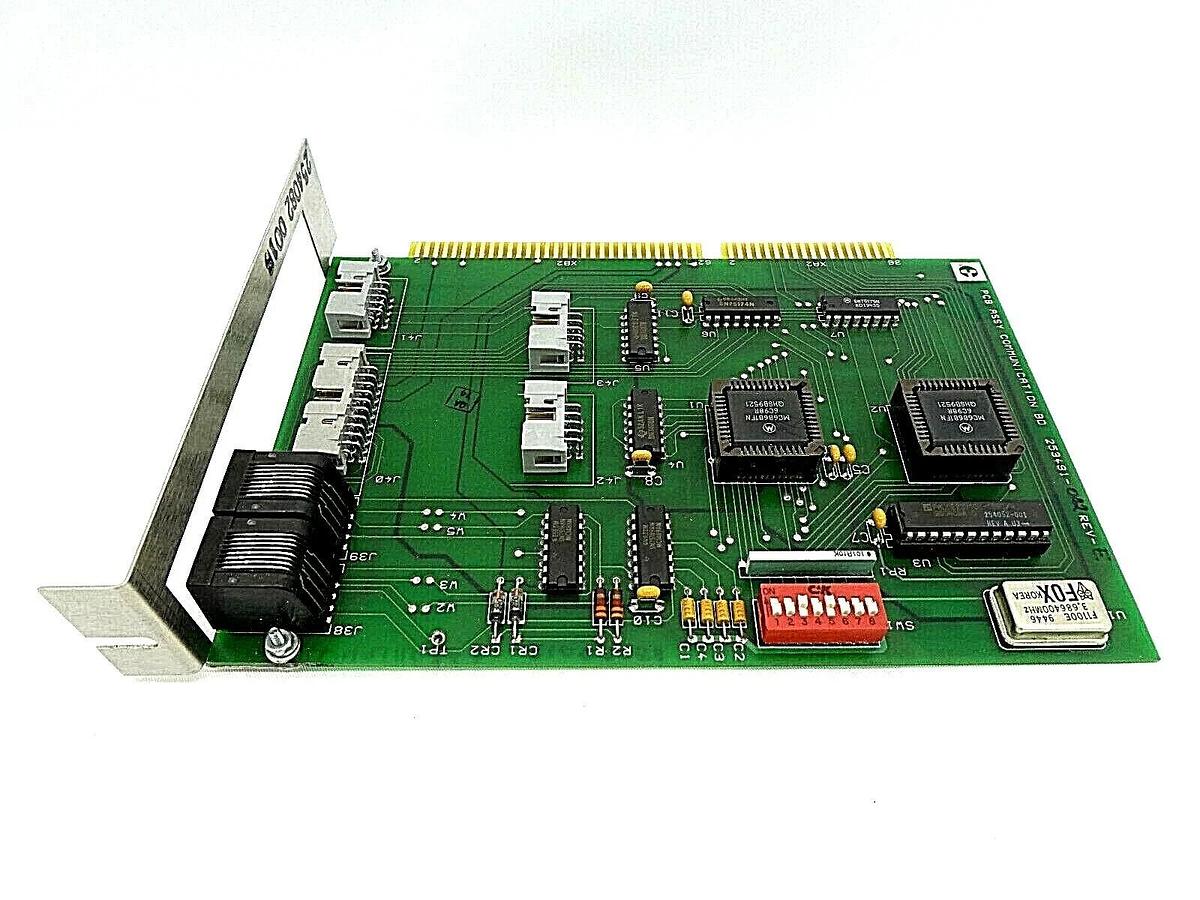 Used Electroglas 253491-002 Communication Assembly PCB Card 4085x PSM Working