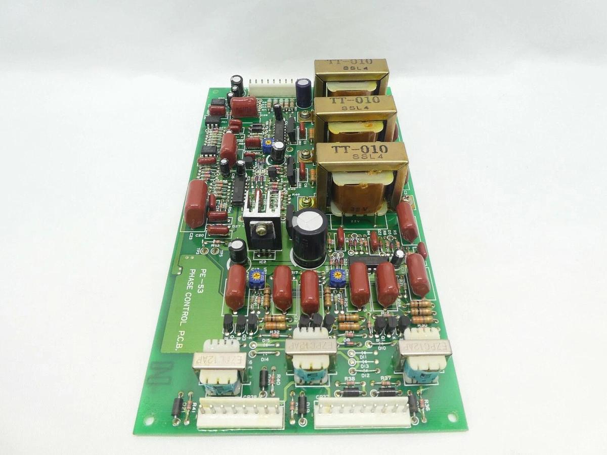 Used Varian Semiconductor Equipment VSEA PE-53 Phase Control PCB Working Surplus