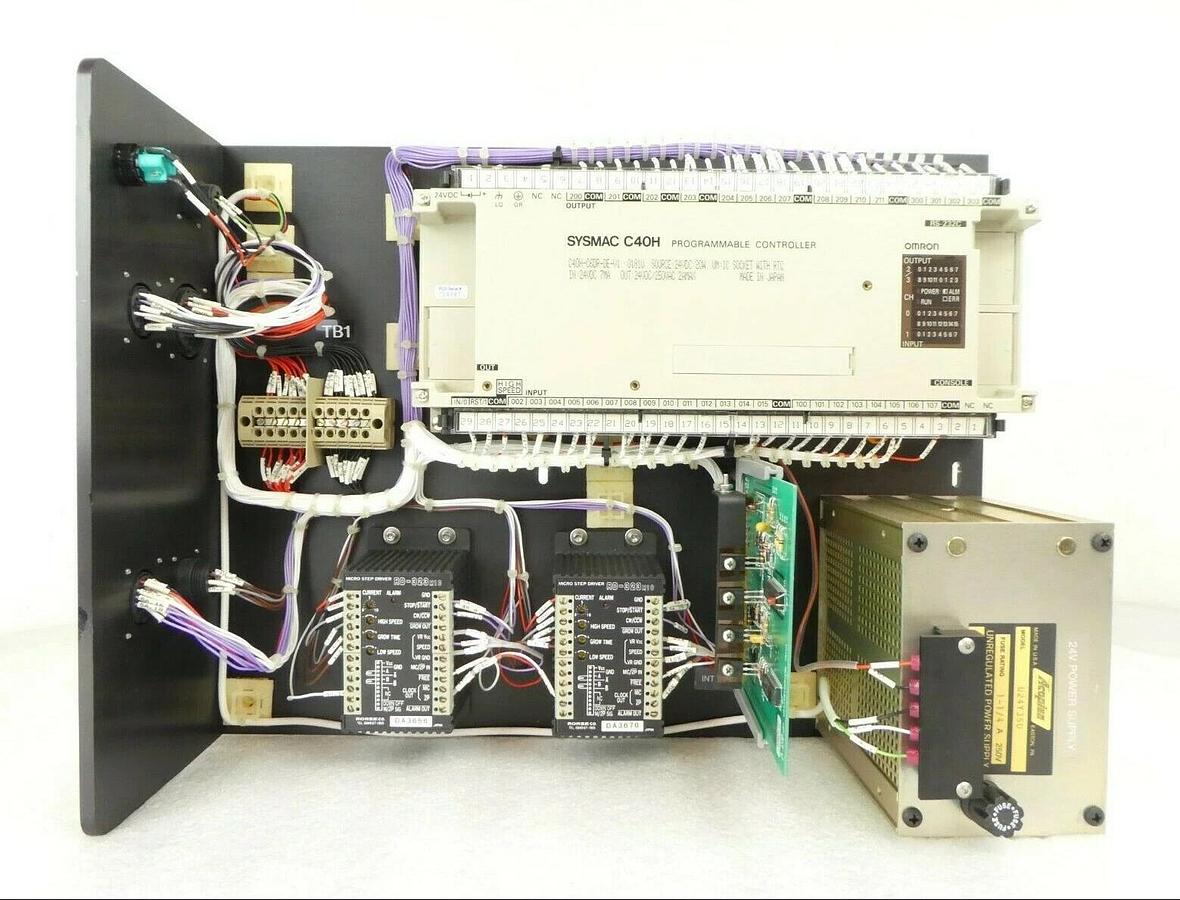 Used Asyst Technologies Mechanization Panel RD-323M10 GaSonics Aura A-2000LL Working