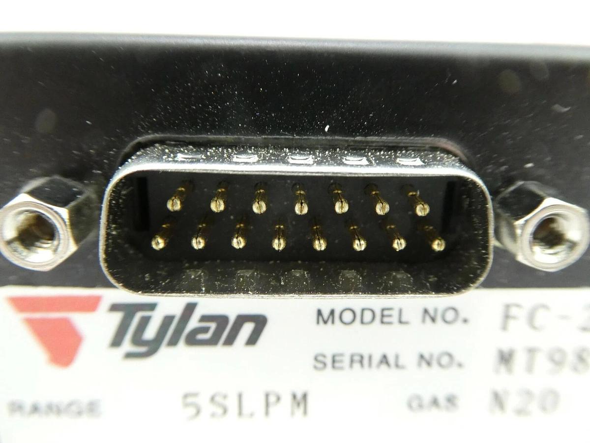 Used Tylan General FC-2901MEP Mass Flow Controller MFC 5 SLPM N2O 2900 Working Spare
