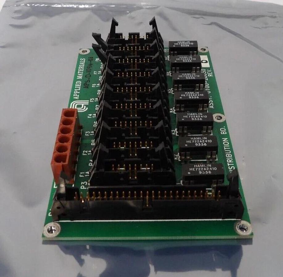 Used AMAT Applied Materials 0100-20050 Pump Distribution PCB Board Working Spare