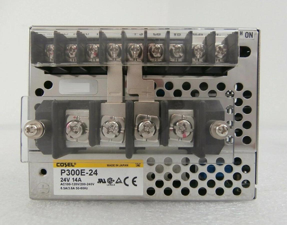Used Cosel P300E-24 Compact Power Supply Reseller Lot of 2 Working Surplus