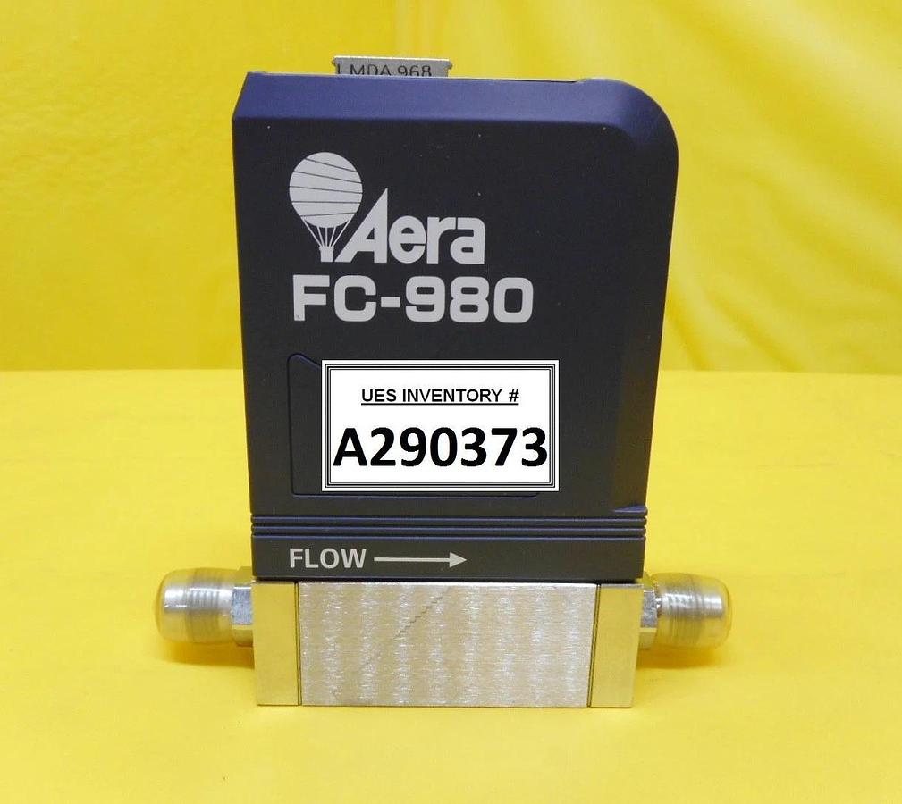 Used Aera FC-980 Mass Flow Controller MFC 2 SLM SiH4 Used Working