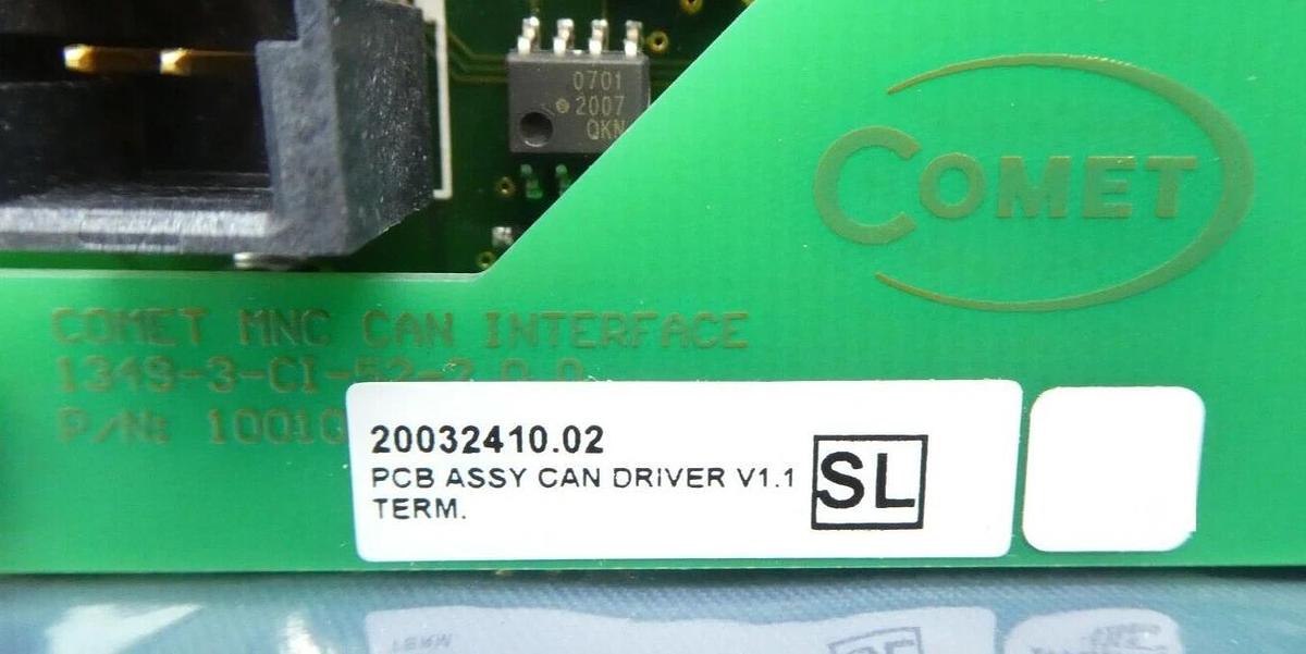 Used Comet 10011143.00 RF Match Network Control PCB 10011176.01 20032410.02 Lot of 2