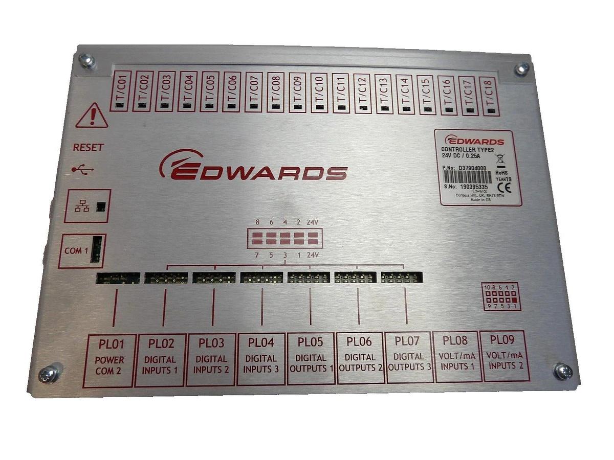 Used Edwards D37904000 Interface Controller Type2 New Surplus