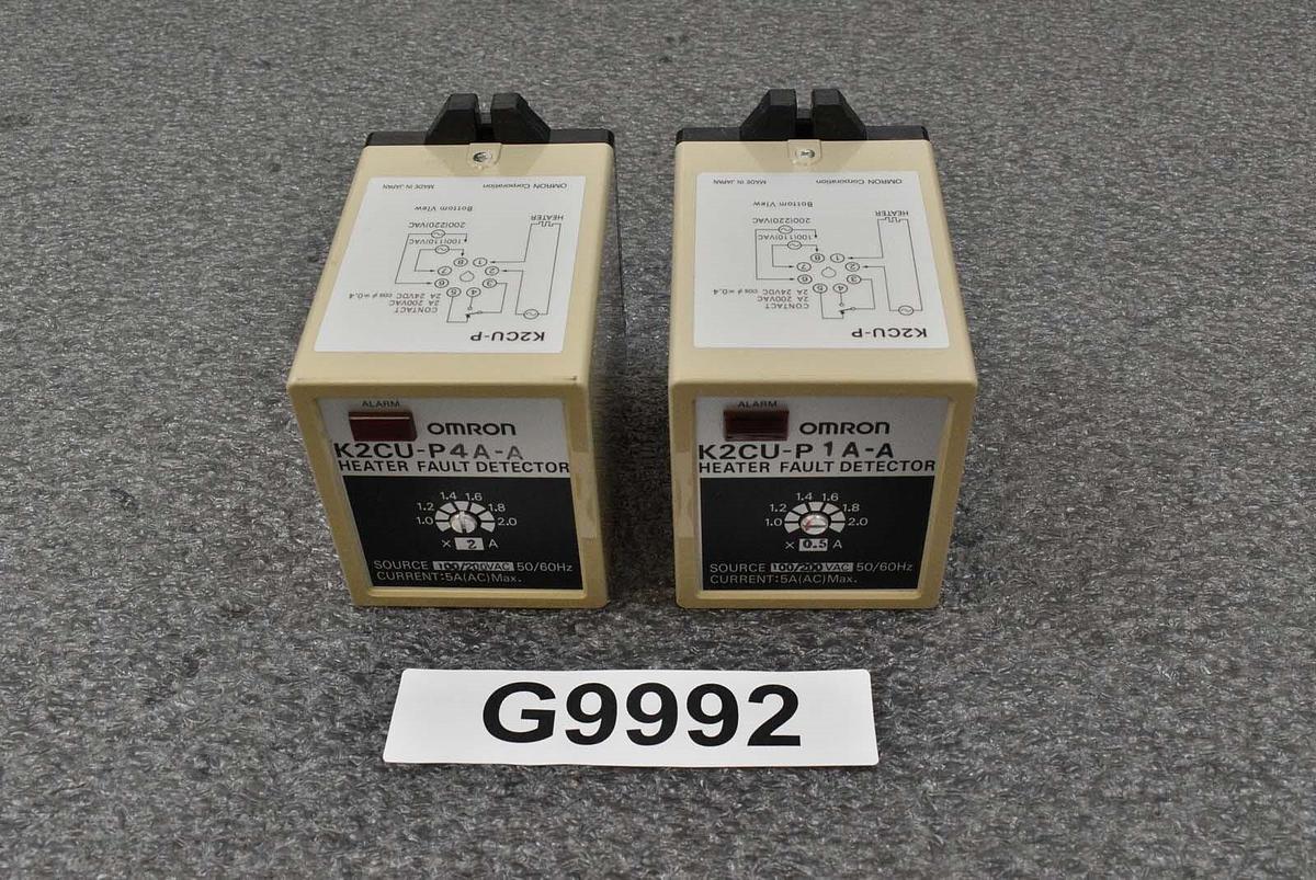 Used Omron K2CU-P Heater Fault Detector