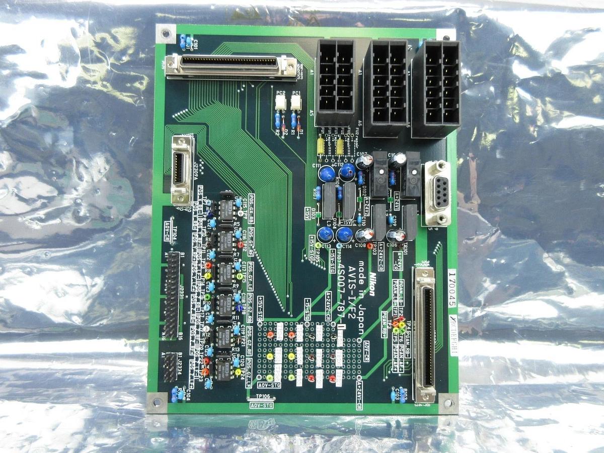 Used Nikon Precision 4S007-787-1 Interface Board PCB AVIS-I/F2 NSR-S202A Working