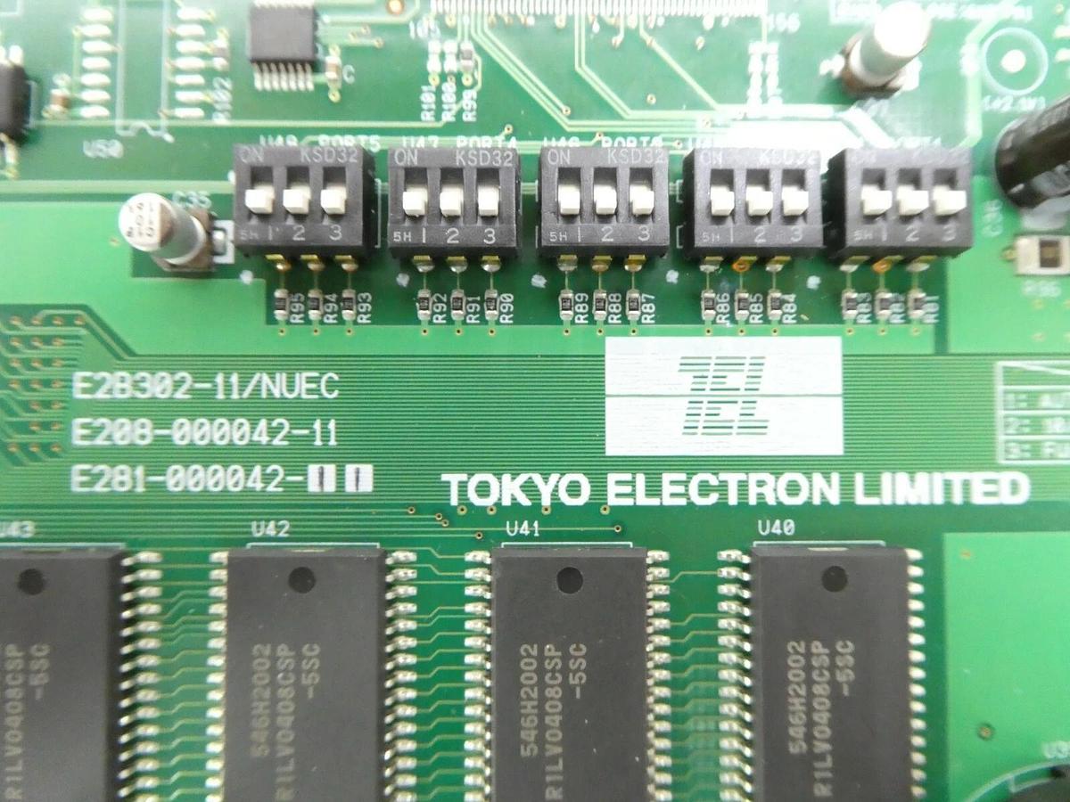 Used TEL Tokyo Electron E244-000048-11 Processor VME PCB Card RI02Z-01 TEL Lithius