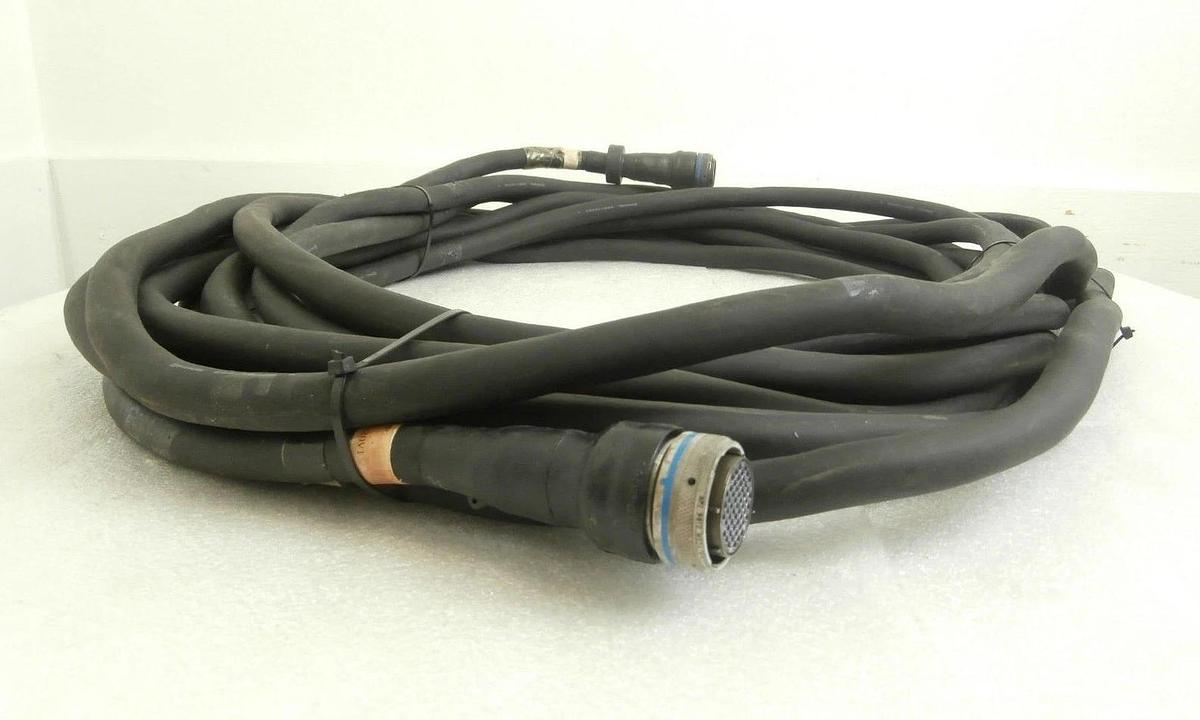 Used Shimadzu 263-78187-20V1 Turbomolecular Pump Signal Cable 65' 20M Turbo Working