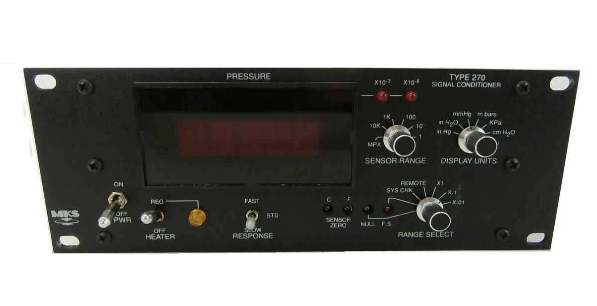 Used MKS Instruments 270D-4 High Accuracy Signal Conditioner Type 270D Working Spare