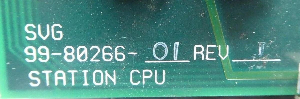 Used SVG Silicon Valley Group 99-80266-01 PCT Station CPU PCB Card Rev. J 74017A-28