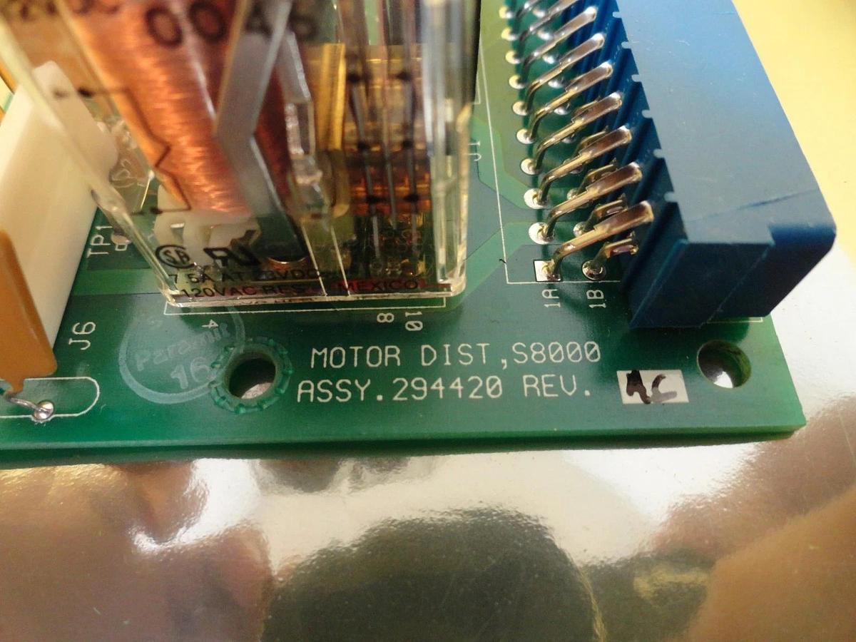 Used Tencor Instruments 294420 Motor Distribution S8000 PCB Board Rev. AC KLA Used