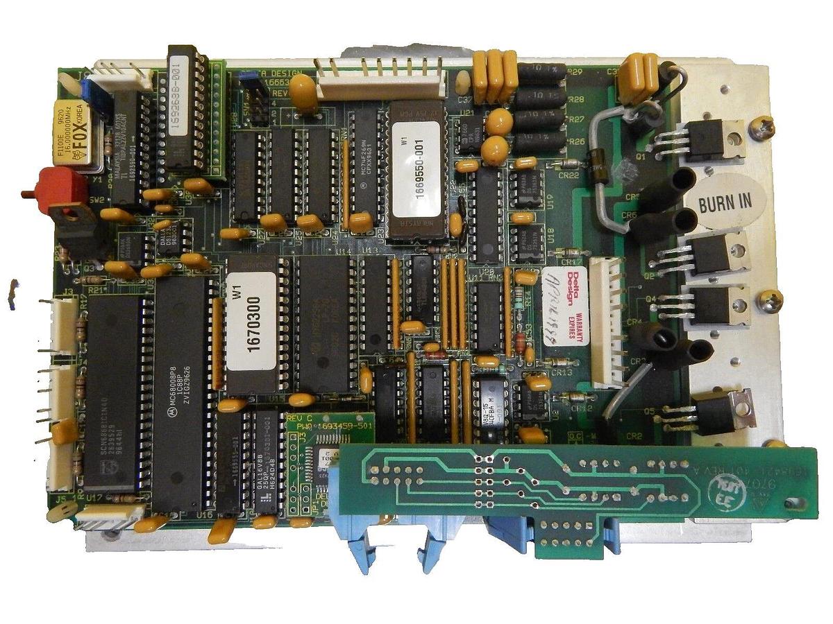 Used Delta Design 1666339 Dual DC Motor Control Board PCB Working Surplus