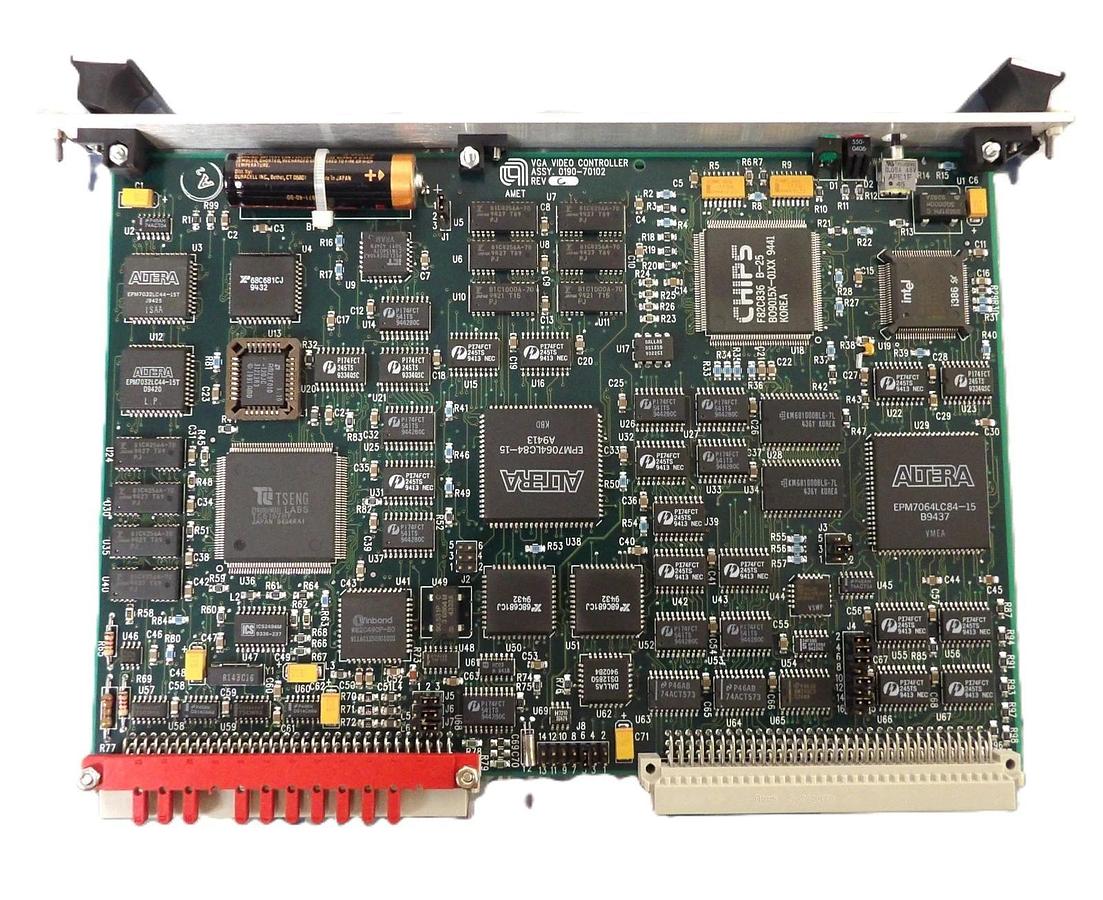 Used AMAT Applied Materials 0190-70102 VGA Video Controller VME PCB Card Untested