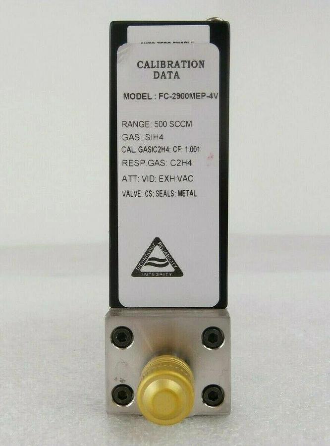 Used Tylan General FC-2900MEP-4V Mass Flow Controller MFC 500 SCCM SiH4 Working Spare