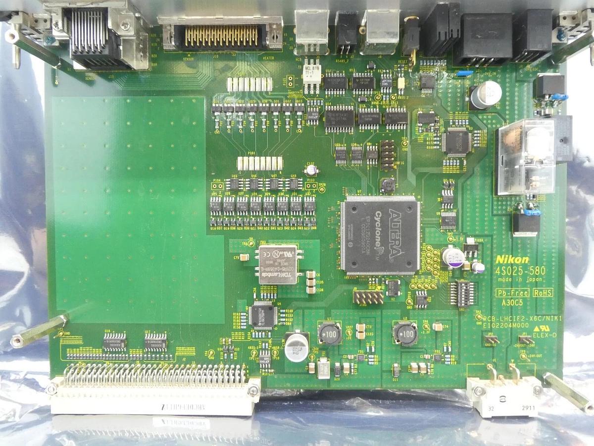 Used Nikon 4S025-580 LHC-IF PCB Card E102204M000 RCB-LHCIF2-X6C/NIK1 NSR Working