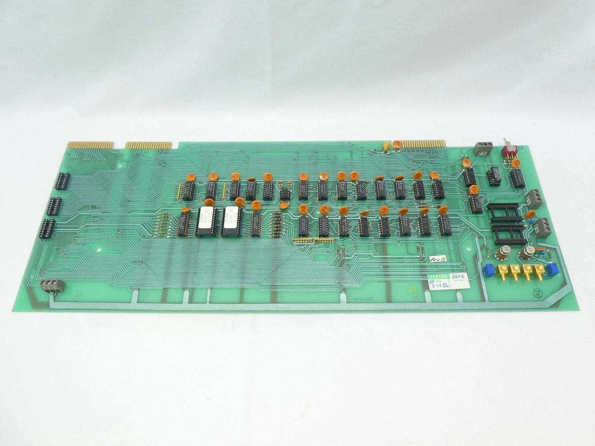 Used Varian Semiconductor VSEA E-F3958001 Process Display Logic PCB Rev. G Working