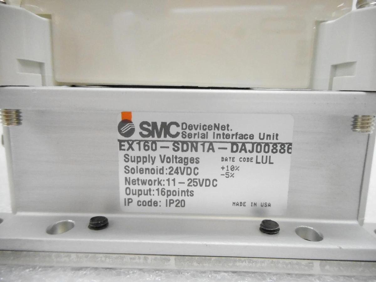 SMC VV5Q11-08-DAJ00906 8-Port Pneumatic Manifold ASM 50-125207A19 New