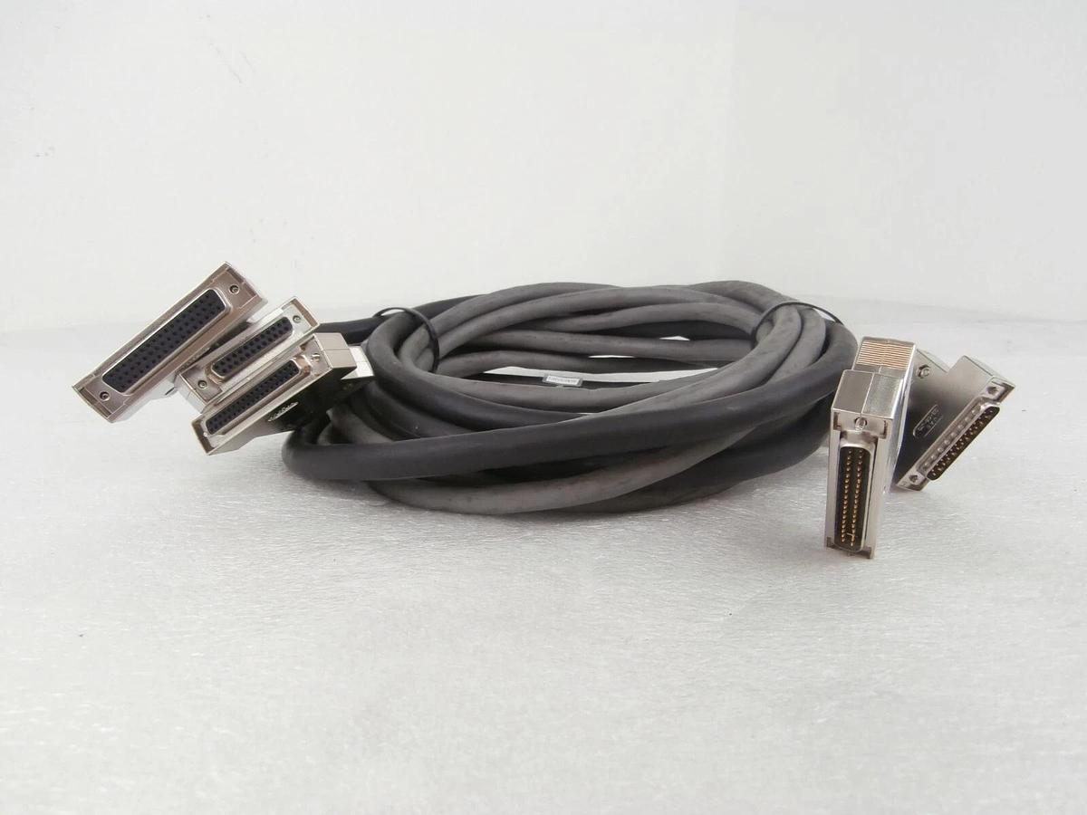 Used Yaskawa XU-RCM2500T Robot to Linear Track Cable Set of 5 Nikon OPTISTATION 7