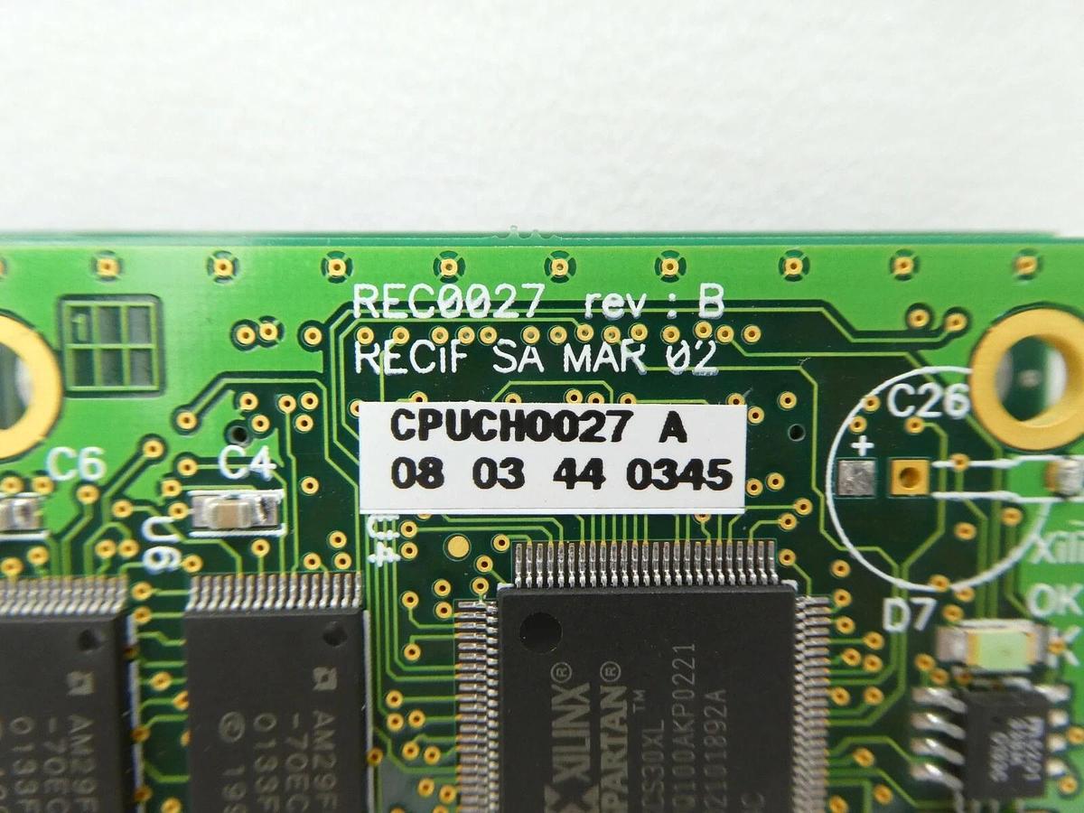 Used RECIF Technologies MOBJH0131D Motherboard PCB with CPU CPUCH0027 A Working Spare